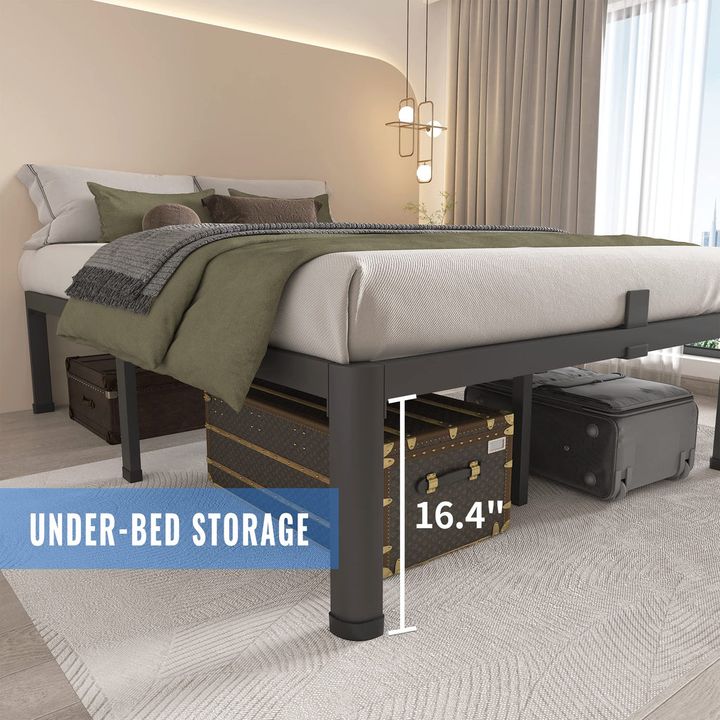 18 Inch Twin XL Bed Frames with Round Corner Leg E990281
